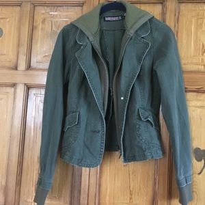 Bubblegum army green juniors jacket